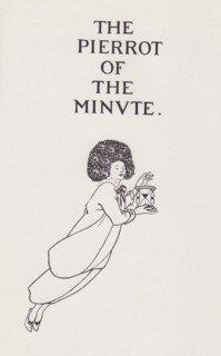 Cover Design to The Pierrot of the Minute, 1897. Creator: Aubrey Beardsley.