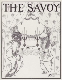 Titlepage to The Savoy Nos 1 and 2, 1895. Creator: Aubrey Beardsley.