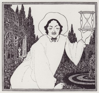 Headpiece to The Pierrot of the Minute, 1897. Creator: Aubrey Beardsley.