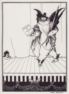 Design for the Prospectus of the Savoy, II, 1895. Creator: Aubrey Beardsley.