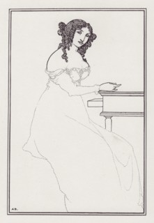 Frontispiece to A Book of Bargains by Vincent O'Sullivan, 1896. Creator: Aubrey Beardsley.