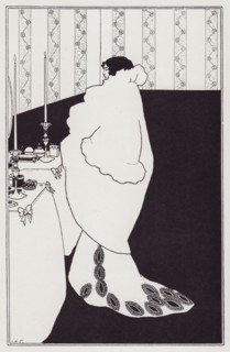 La Dame aux Camélias, 1894. Creator: Aubrey Beardsley.