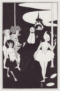 Frontispiece to "Plays" by John Davidson, 1893. Creator: Aubrey Beardsley.