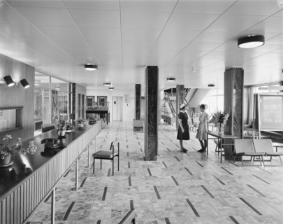 West Cumberland Hospital, Homewood Road, Homewood, Whitehaven, Copeland, Cumbria, 1964. Creator: John Laing plc.