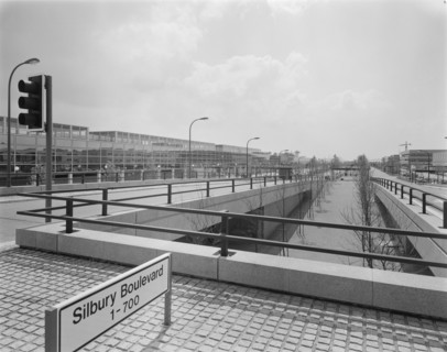 The Shopping Centre, Silbury Boulevard, Milton Keynes, Buckinghamshire, 06/06/1979. Creator: John Laing plc.