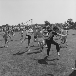 Laing Sports Ground, Rowley Lane, Elstree, Barnet, London, 21/06/1986. Creator: John Laing plc.