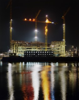 Vauxhall Cross, Albert Embankment, Vauxhall, Lambeth, London, 03/12/1990. Creator: John Laing plc.