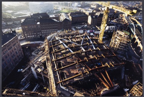 The Bridgewater Hall, Barbirolli Square, Manchester, 01/12/1994. Creator: John Laing plc.