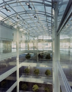 The Helicon, South Place, Finsbury Pavement, Islington, London, 21/11/1996. Creator: John Laing plc.