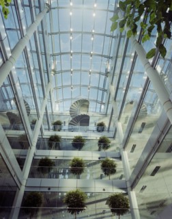 The Helicon, South Place, Finsbury Pavement, Islington, London, 21/11/1996. Creator: John Laing plc.