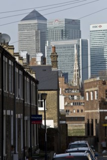 Canary Wharf, Tower Hamlets, London, 2009. Creator: Derek Kendall.