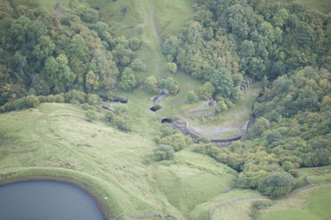 Low Slit lead mine and ore works, County Durham, 2015. Creator: Dave MacLeod.