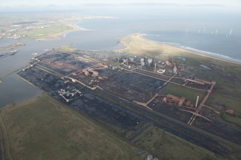 Teesside Steel Works, Redcar and Cleveland, 2015. Creator: Dave MacLeod.