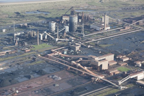 Teesside Steel Works, Redcar and Cleveland, 2015. Creator: Dave MacLeod.