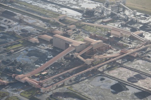 Teesside Steel Works, Redcar and Cleveland, 2015. Creator: Dave MacLeod.