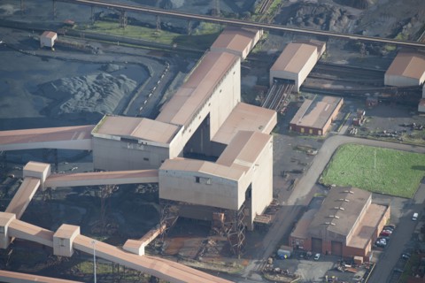 Teesside Steel Works, Redcar and Cleveland, 2015. Creator: Dave MacLeod.