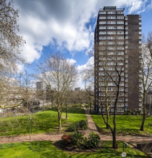 Brunel Estate, Westbourne Park Road, Paddington, City of Westminster, London, 2019. Creator: Chris Redgrave.