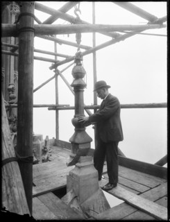 Victoria Tower, Palace of Westminster, Westminster, London, c1925-1935. Creator: Ministry of Works.