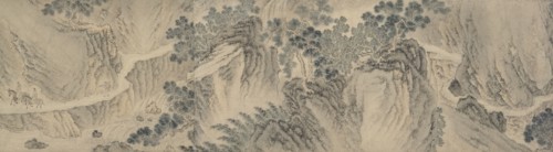 Mountain landscape, October - November 1703. Creator: Shang Rui.