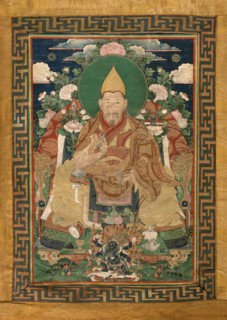 A lama of the Gelugpa sect, 1st half of the 19th century. Creator: Unknown.