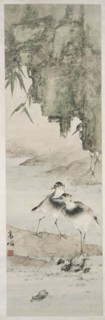 Water birds, probably 1923. Creator: Gao Qifeng.