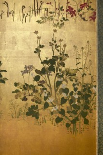 Screen with spring and summer flowers, 1st half of the 18th century. Creator: Watanabe Shiko.