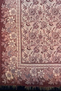 Carpet, Canada, 1830s. Creator: Unknown.