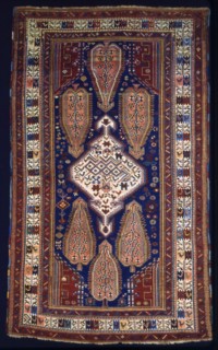 Rug, Caucasus, 1875/1900. Creator: Unknown.