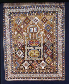 Prayer Rug, Caucasus, second half of 19th century. Creator: Unknown.