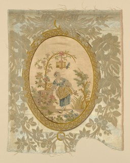 Panel, Lyon, Louis XVI period, 1750/75. Creator: Philippe de Lasalle.