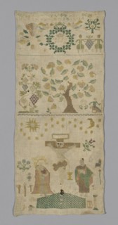 Sampler, Germany, 1778. Creator: Unknown.