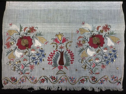 Panel (Towel?), Greece, 19th century. Creator: Unknown.