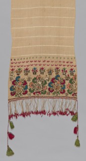 Towel, Mytilene, 18th century. Creator: Unknown.
