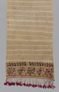 Towel, Mytilene, 18th century. Creator: Unknown.