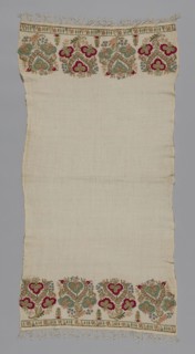 Towel, Mytilene, 18th century. Creator: Unknown.