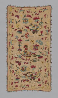 Cushion Cover, Skíros, 17th century. Creator: Unknown.
