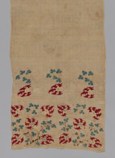 Towel, Greece, 1700/1900. Creator: Unknown.