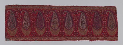 Shawl Border (Pallu), Kashmir, c. 1820. Creator: Unknown.