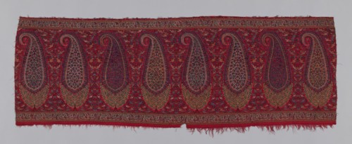 Shawl Border (Pallu), Kashmir, c. 1820. Creator: Unknown.