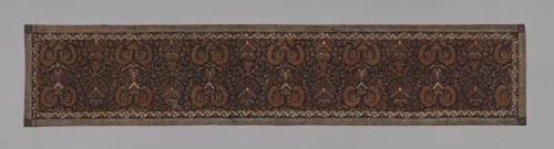 Slendang (Shawl), Java, 19th century. Creator: Unknown.