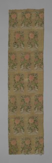 Panel (Dress Fabric), Iran, 1675/1700 Safavid Dynasty (1501-1722). Creator: Unknown.