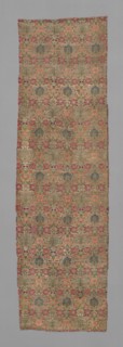 Panel (Dress Fabric), Iran, 1701/50. Creator: Unknown.