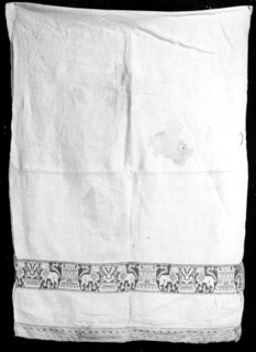Towel, Italy, 17th century. Creator: Unknown.