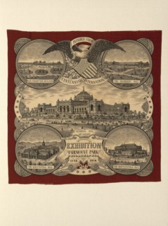 Handkerchief, Düsseldorf, c. 1876. Creator: Cramer, A & C.