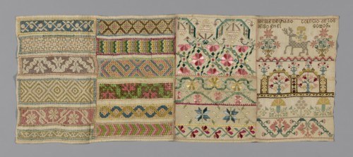 Sampler, México, 1825/75. Creator: Unknown.