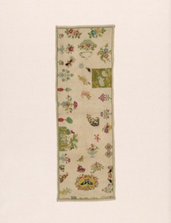 Sampler, México, 1825/75. Creator: Unknown.