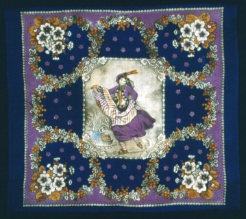 Handkerchief, United States, 1875/1900. Creator: Unknown.