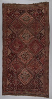 Khamseh Carpet, Iran, c. 1890. Creator: Unknown.