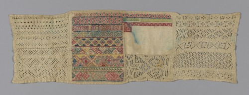 Sampler, Spain, 19th century. Creator: Unknown.