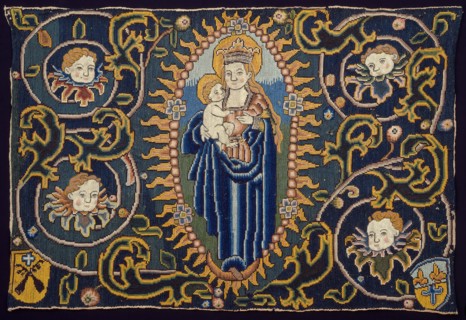 Panel Depicting Madonna and Child, Switzerland, 16th century. Creator: Unknown.